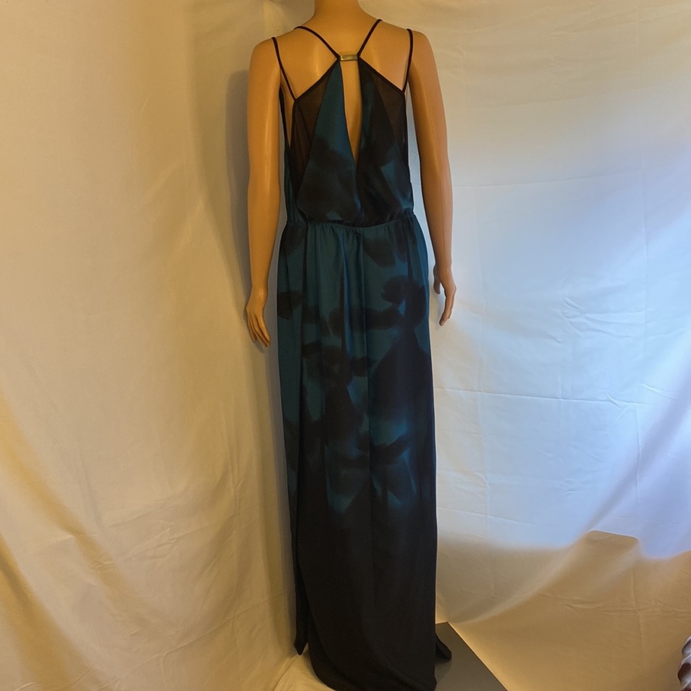 Halston Heritage Blue Maxi Dress - Picture 2 of 7